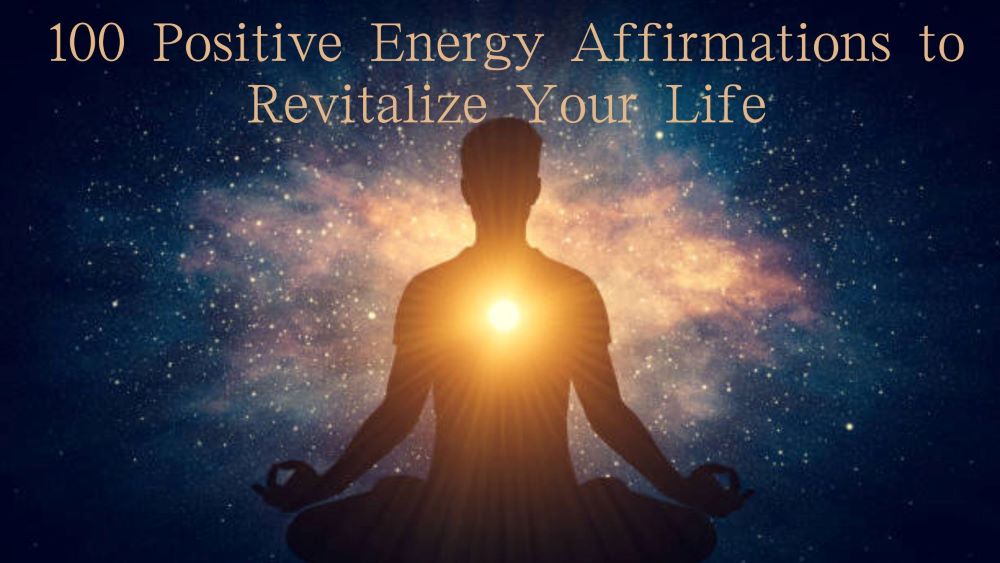 Revitalize your energy