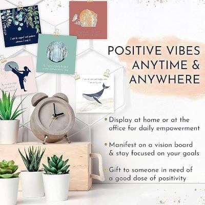 Vision board affirmations card 