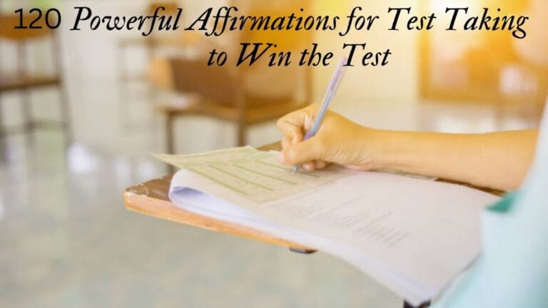 120 Powerful Affirmations for Test Taking to Win the Test