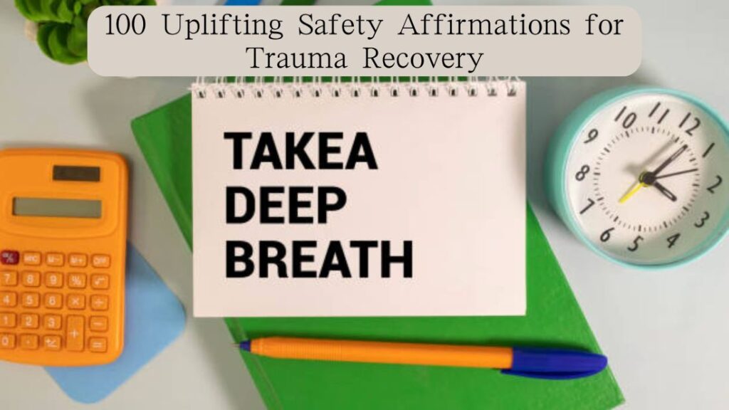 100 Uplifting Safety Affirmations for Trauma Recovery