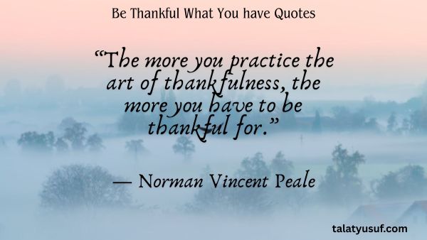 100+ Be Thankful What You have Quotes to Ground You 100+ Be Thankful What You have Quotes