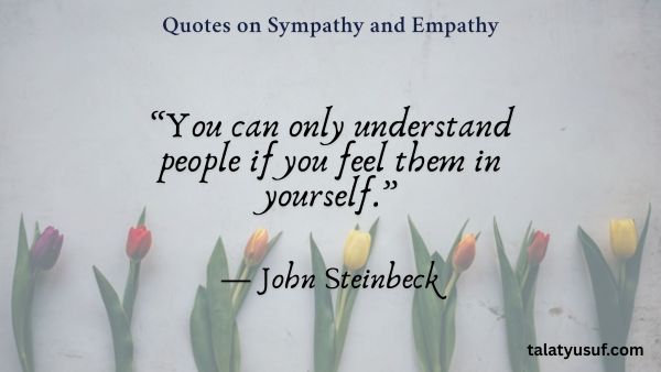110 Simple & Sweet Quotes on Sympathy and Empathy 110 Simple & Sweet Quotes on Sympathy and Empathy