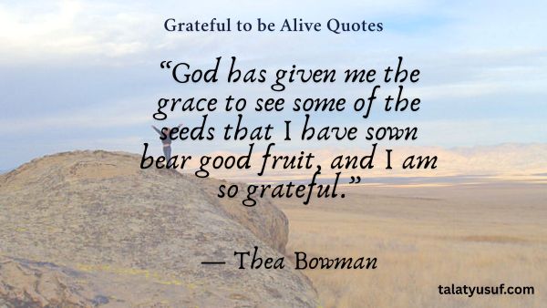 120 Grateful to be Alive Quotes (Life is a Gift) 120 Grateful to be Alive Quotes