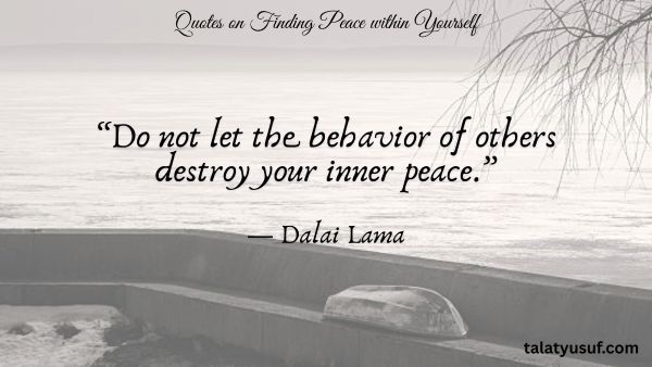 121 Simple Quotes on Finding Peace within Yourself 121 Simple Quotes on Finding Peace within Yourself